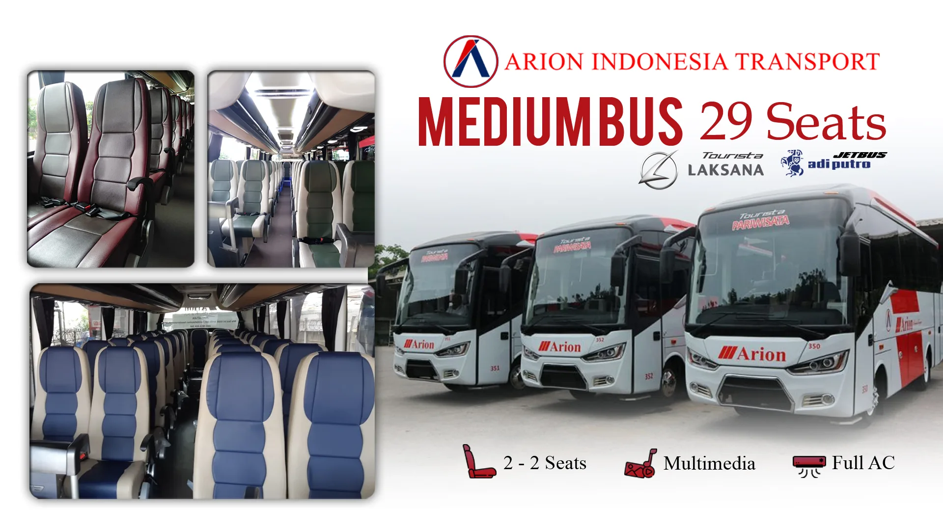 Sewa Bus Pariwisata