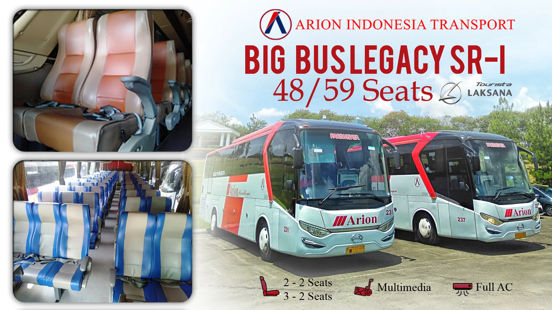 Sewa Bus 48 Seat Jakarta